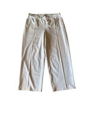 J. Jill  Wearever Collection Cream  Wide Leg Pants Size XXL